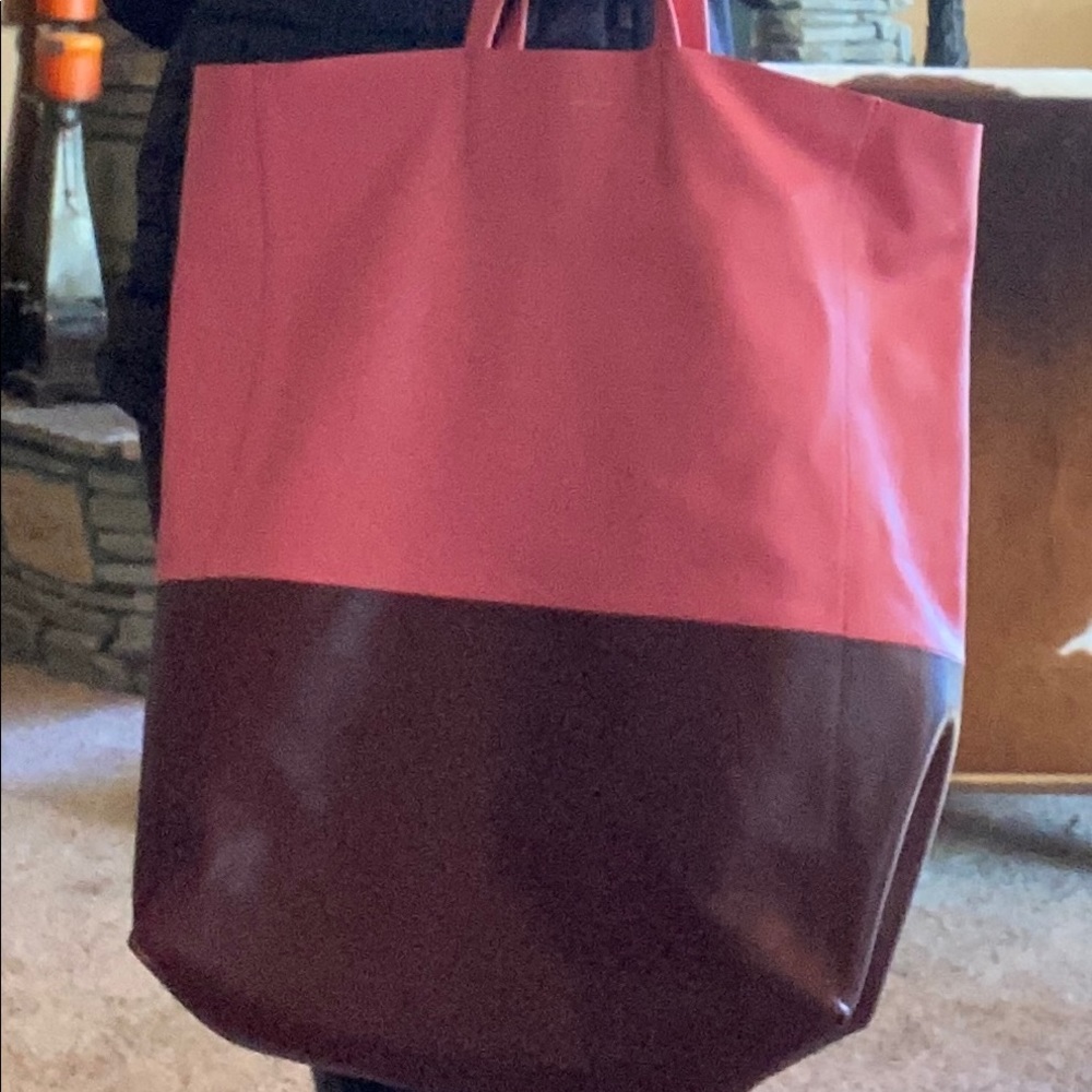 CELINE Soft Leather Tote